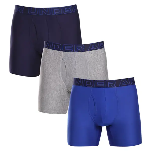 Under Armour 3PACK pánské boxerky vícebarevné (1383878 400) 3XL