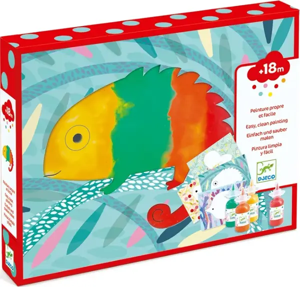 Malování prstíky pro nejmenší - Zvířátka