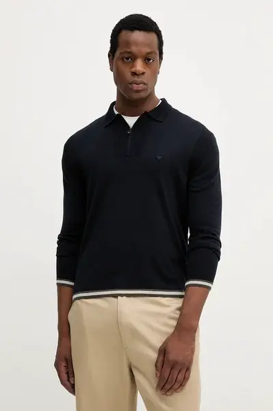 Vlnený sveter Emporio Armani