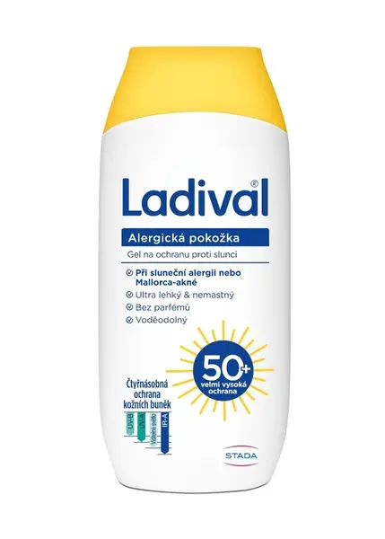 Ladival Alergická pokožka OF50+ gel 200 ml