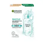 Garnier Pure Active Salicylic textilná sérum maska proti nedokonalostiam pleti s kyselinou salicylovou