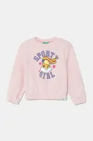 Dětská bavlněná mikina United Colors of Benetton