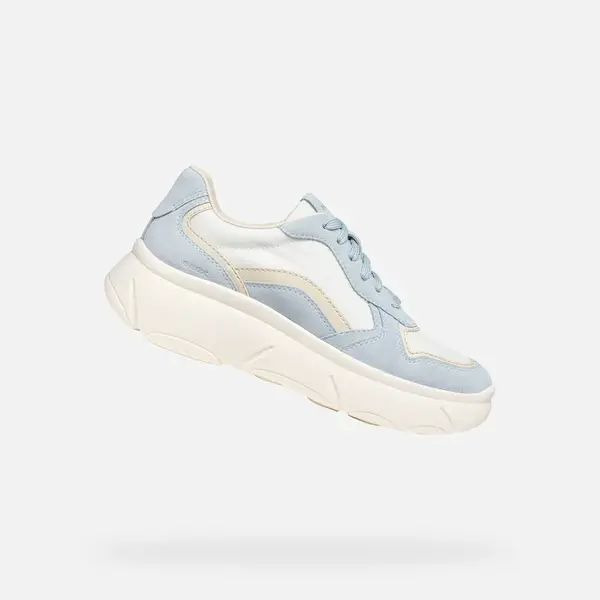 Světle modré dámské tenisky Geox Nebula 2.0 X