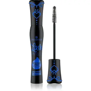essence Lash PRINCESS EXTREME Waterproof voděodolná řasenka odstín Black 12 ml