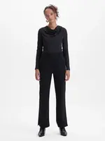 Čierne dámske rovné nohavice ORSAY