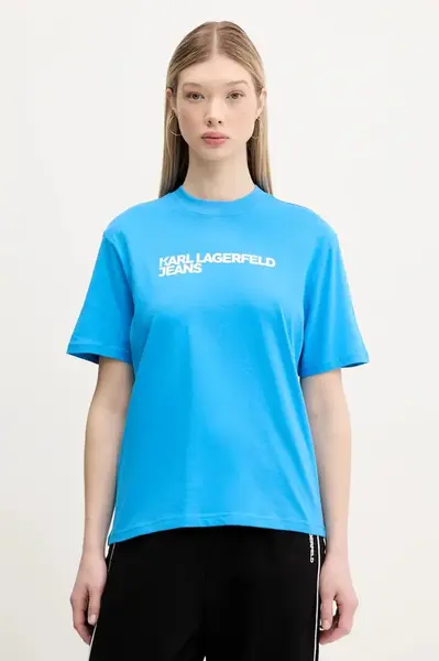 Bavlněné tričko Karl Lagerfeld Jeans