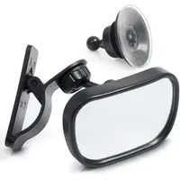 BABYPACK REARVIEW MIRROR Spätné zrkadlo, čierna, veľkosť