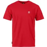 Horsefeathers T-SHIRT VERTICAL MINI LOGO Pánské tričko, červená, velikost