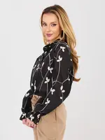 Černá vzorovaná košile