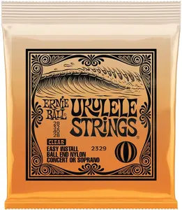 Ernie Ball Ukulele Strings Clear Nylon