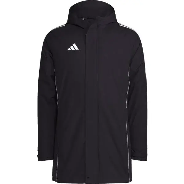 adidas TIRO 24 STADIUM PARKA Pánska futbalová parka, čierna, veľkosť XXXL