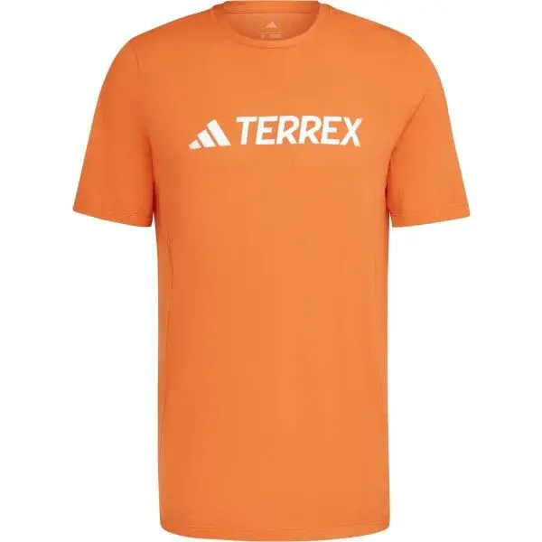 adidas TERREX MULTI CLIMACOOL LOGO Pánske funkčné tričko, oranžová, veľkosť
