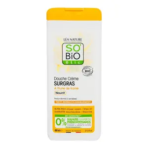SO’BiO étic Sprchový krém Surgras s máslem karité BIO 650 ml