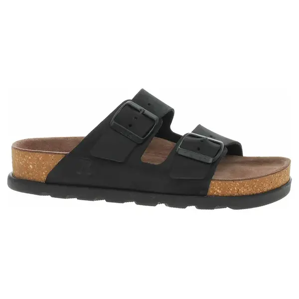 Dámské pantofle Rieker V3190-01 schwarz 37