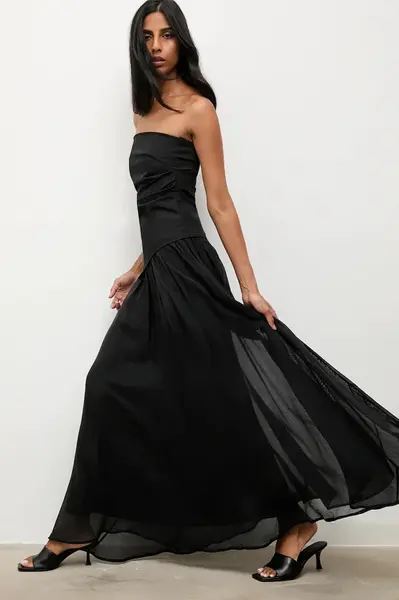 Sukně s příměsí lyocellu Answear.LAB