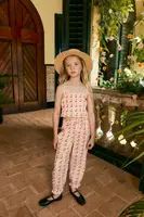 Dětské bavlněné kalhoty Tinycottons CHERRIES PANT