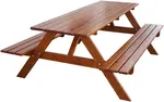 ROJAPLAST Zahradní set PIKNIK dřevěný - 200 cm - lakovaný