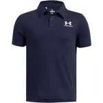 Under Armour ICON POLO Chlapecké triko, tmavě modrá, velikost M