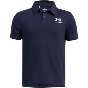 Under Armour ICON POLO Chlapecké triko, tmavě modrá, velikost M