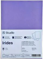 Barevný papír A4 80g Irides – fialový 10 listů
