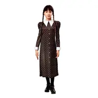 Školská uniforma Wednesday veľkosť 9-10 rokov-RUBIES