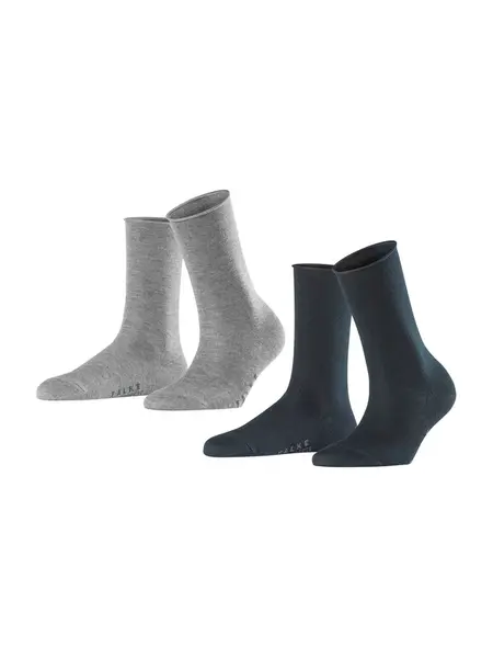 FALKE Ponožky 'Active Breeze'  námornícka modrá / sivá melírovaná