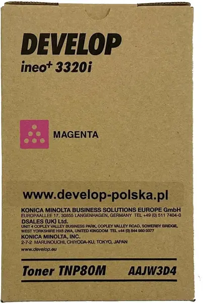 Develop TNP-80 AAJW3D4 purpurový (magenta) originálny toner