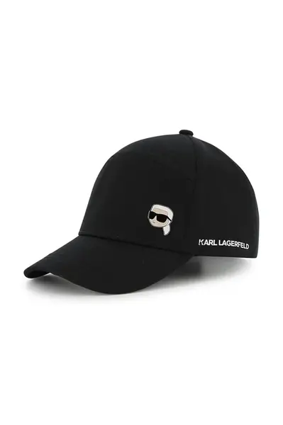 Dětská bavlněná kšiltovka Karl Lagerfeld