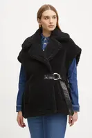 Vesta s přměsí vlny Liu Jo černá barva, WF4257 E0978