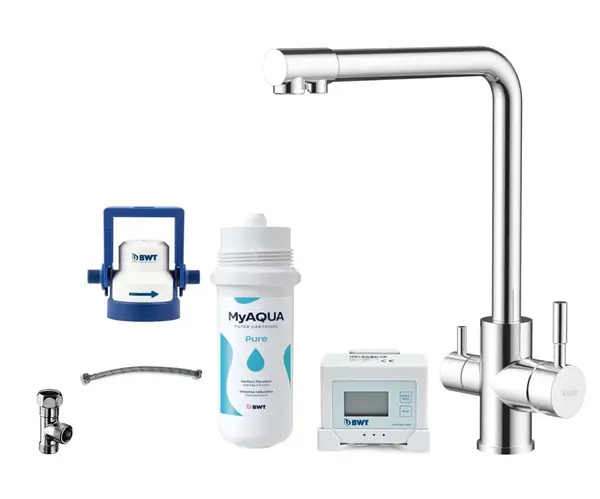 kielle Wimeo - Dřezová baterie včetně filtrace, chrom 10525SFI130