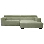 Xora ROHOVÁ SEDAČKA, textil, olivově zelená