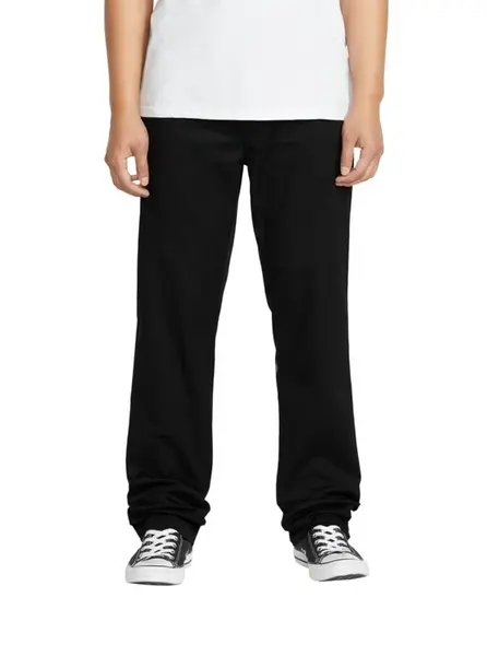 Volcom pánské kalhoty Frickin Modern Stret Black | Černá | Velikost 38 x 34