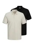 Jack & Jones Plus Tričko 'JJEAustin'  telová / čierna