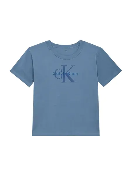 Calvin Klein Jeans Tričko  modrá / svetlomodrá