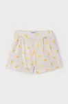 Dětské kraťasy Mayoral béžová barva, vzorované