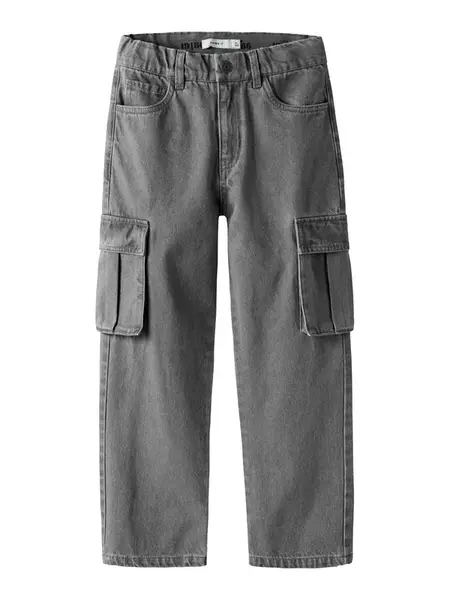 NAME IT Nohavice 'NKMRYAN'  sivý denim