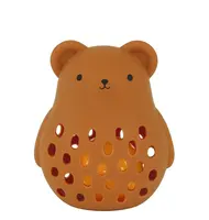 A Little Lovely Company silikonové chrastítko - medvídek