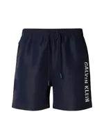Calvin Klein Swimwear Plavecké šortky  námornícka modrá / biela
