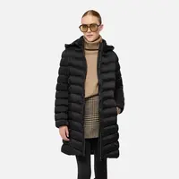Black Women's Quilted Jacket Geox Zosma - Women's