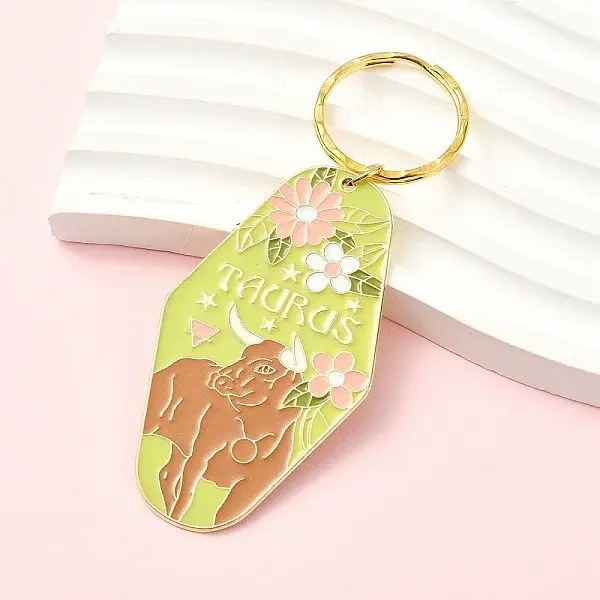 Alloy Enamel Keychains