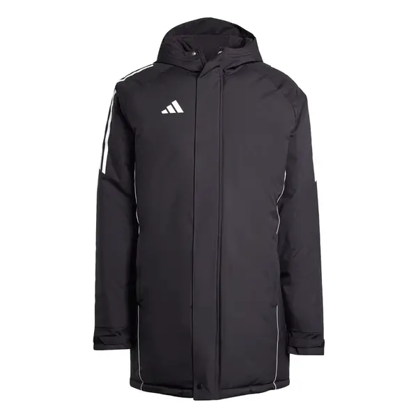ADIDAS PERFORMANCE Športová bunda 'Tiro 24 Stadium'  čierna / biela