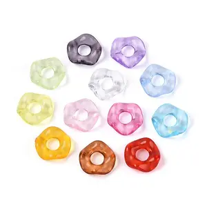 Transparent Acrylic Beads