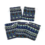 Ethnic Style Burlap Packing Pouches