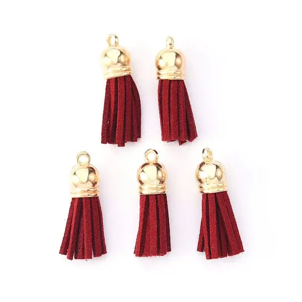 Faux Suede Tassel Pendant Decorations