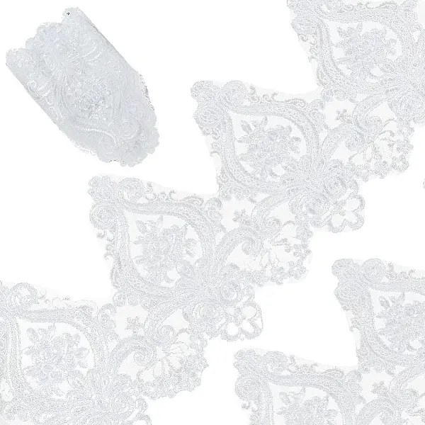 3Yards Polyester Yarns Lace Trim