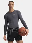 Pánské tričko Under Armour UA HG Armour Comp LS-GRY - Pánské