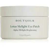 BOUTIJOUR Lotus Melight Eye Patch hydrogélová maska na očné okolie proti vráskam a tmavým kruhom 33 pár
