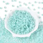 FGB Inside Colours Transparent Glass Seed Beads