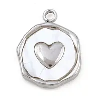 Natural White Shell Pendants