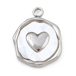 Natural White Shell Pendants